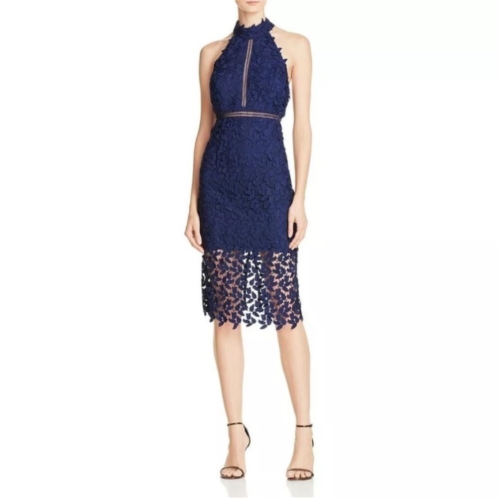 Bardot Blue Midi Dress